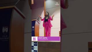 Leadership Talk at IILM Greater Noida Because She Can leadership becauseshecan motivation [upl. by Camille]