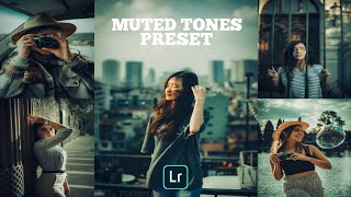 Master Muted Tones Preset in Lightroom Mobile  StepbyStep Editing Tutorial [upl. by Adhern]