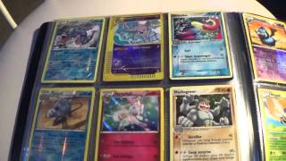 Mon Classeur Avec Mes Cartes Précieuses POKEMON [upl. by Nujra938]