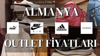 TÜRKİYE FİYATLARI İLE AYNI MI  DAHA MI UCUZ  Almanya Adidas Puma Nike Guess Outlet fiyatları [upl. by Murton916]