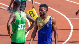 Men 400m final GUSA games Daniel Otibu of UG wins gusaknust2022 [upl. by Orpah482]