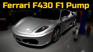 Ferrari F430 DIY including F1 Pump Replacement [upl. by Eugeniusz]