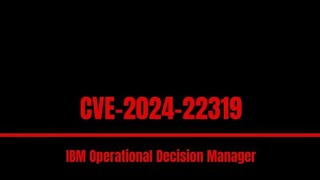 Hacking pills 53 CVE202422319 IBM Operational Decision Manager  JNDI Injection [upl. by Rednael969]