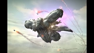 FINAL FANTASY XIV Online Cloud Deck Extreme Solo With WAR 25 Echo 70 [upl. by Ylus]