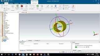 Circular waveguide design in CST microwave studio suite [upl. by Ayinat]