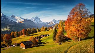 Experience the Hidden Swiss Village Above INTERLAKEN in Autumn [upl. by Nrev]