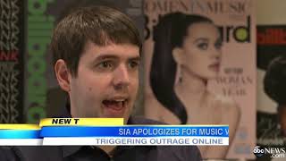 Sia Apologizes for Elastic Heart Video Starring Maddie Ziegler  Good Morning America  ABC News [upl. by Switzer64]