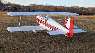 Great Planes Giant Aeromaster ARF Electric Conversion [upl. by Weinstein]