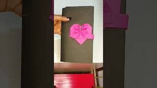 Origami Chinese Thread BookZhen Xian Bao origami origamicraft papercrafts art paperbook heart [upl. by Naitsirhc]