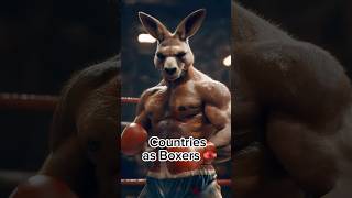 Countries As Boxers 🥋🥊 ai ytshorts shorts countries boxers [upl. by Burkley781]