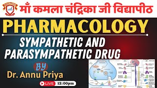 Pharmacology Subject By Dr Annu Priya BPT Session2021 14 Nov 2024  MKC Vidyapeeth [upl. by Tnahsin]