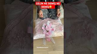 Kollar bilezik dolmalı arabam Mercedes olmalı😅😅Demiş😅😅 crochet baby kesfet istanbulunceyizi [upl. by Hedi738]