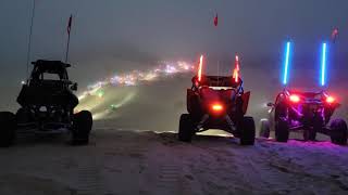 Coos Bay Oregon UTV take over night ride [upl. by Ahsiekin]