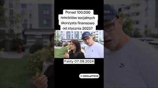 Wsparcie finansowe od 2025 dla ponad 100000 OzN na rencie socjalnej [upl. by Gnort]