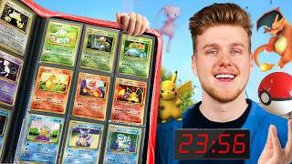 I Collected Every OG Pokemon Card in 24 Hours [upl. by Tory]