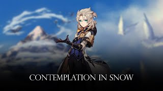 Albedo Contemplation in Chalk Contemplation in Snow  Remix Cover Genshin Impact [upl. by Yokum524]