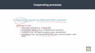 Operating Systems  C3L10  Cooperating processes [upl. by Edals182]