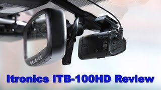 Itronics ITB100HD Dashcam Review [upl. by Idak58]