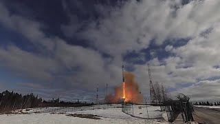 Russia Says Test of New Sarmat ICBM ‘Successful’ [upl. by Annoek]