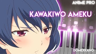 Kawakiwo AmekuFULL  Domestic na Kanojo OP  Minami synthesia piano tutorial [upl. by North]