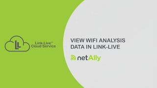 View WiFi Analysis Data in LinkLive™ [upl. by Giule]