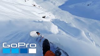 GoPro Snowboarding Alaskan Spines in Deep Powder  Elena Hight [upl. by Luanne]