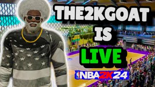 🔴 LIVE GOING FOR ANOTHER 100 POINT GAME IN THE REC W SUBS  AVERAGING 33 PPG 13 ASTS ON NBA 2K24 [upl. by Aicel]