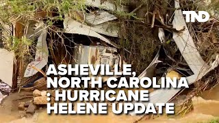 Asheville North Carolina deals with repercussions of Hurricane Helene [upl. by Adnohr]