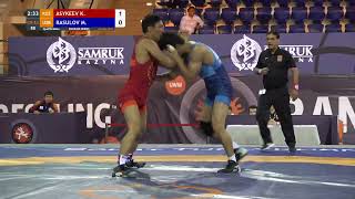 Qual GR  82 kg K ASYKEEV KGZ v M RASULOV UZB [upl. by Ecenahs]