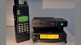 AllScan ANF200 FullDuplex AllStar Node Yaesu FT8800R Quick Demo AllStarLink Dell 3040 RIMLiteV2 [upl. by Dunaville]