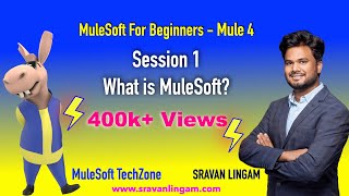 Mulesoft For Absolute Beginners  Session 1 What Is Mulesoft  mulesoft mule4 sravanlingam [upl. by Bluma847]