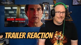 Mission Impossible – The Final Reckoning  TRAILER REACTION [upl. by Gregson]