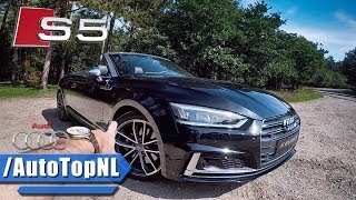 2017 Audi S5 Convertible REVIEW POV Test Drive by AutoTopNL [upl. by Pasahow]