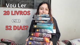 Resolvi Ler TODOS os Livros de Percy Jackson até o FINAL DO ANO [upl. by Nerret620]