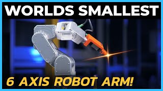 Worlds Smallest 6 Axis Robot Arm  Trillium Machine [upl. by Caesar599]