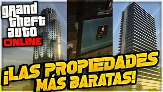 ¡DESCUBRE las PROPIEDADES MÁS ÚTILES Y BARATAS DE GTA ONLINE Negocios garajes [upl. by Etnauj]