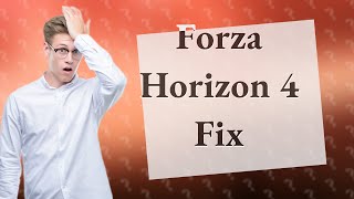 Why wont Forza Horizon 4 launch on PC Steam [upl. by Htiaf]