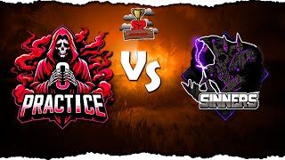 S2 Tournament  500 Winter Invitational  Sinners VS 0 Practice [upl. by Ecinreb391]