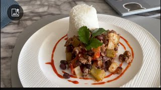 Minced beef recipe  NanaysCooking [upl. by Ahsined]