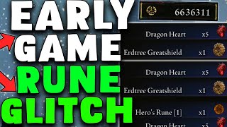 BEST EARLY GAME RUNE GLITCHES IN ELDEN RING ELDEN RING EARLY GAME INSANE GLITCHES  FARMS [upl. by Noved780]