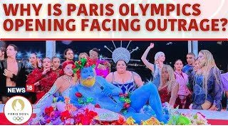 Olympics Faces Outrage Over ‘HyperSexualised amp Blasphemous’ Drag Act With Child  News18  N18G [upl. by Cari]