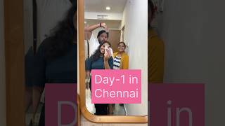 Day1 in chennaiytshortsshortstrendingviralrandeepsdeepyaranjithteluguchennaitravelvlog [upl. by Norita151]