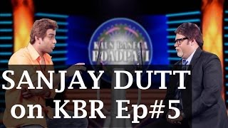 Sanjay Dutt on Kaun Banega Roadpati Season 2  Full Episode 5  ComedyOne [upl. by Kermie52]