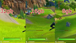 improve fortnite fps Easy with ram 1x8 vs 2x8 vs 4x8 [upl. by Trotta]