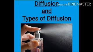 Diffusion and Types of Diffusion Chemistry Matter in our surroundings Class9 Science [upl. by Ahsaela]