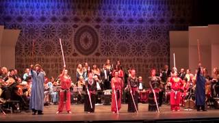 Gan alHawa Saidi choreography by Karim Nagi for UCSB Middle East Ensemble [upl. by Eizzik370]