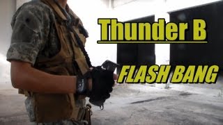 AirsoftThunder B Sound Grenade  quotDistraction Devicequot [upl. by Vogel284]