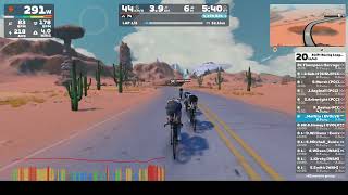 Zwift Racing League  EMEAE Western East Div 3  Cat B  Tick Tock x 2 laps  36 km [upl. by Ahsienel]