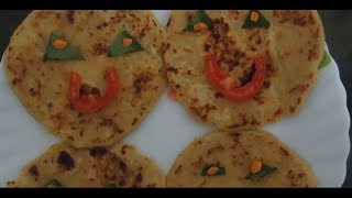 4How to make Curd Paratha Dahi Paratha kids Recipe [upl. by Ramej]