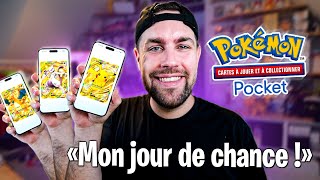 Ma meilleure ouverture Pokémon Pocket  jai trop de chance 🍀 [upl. by Eibrab]